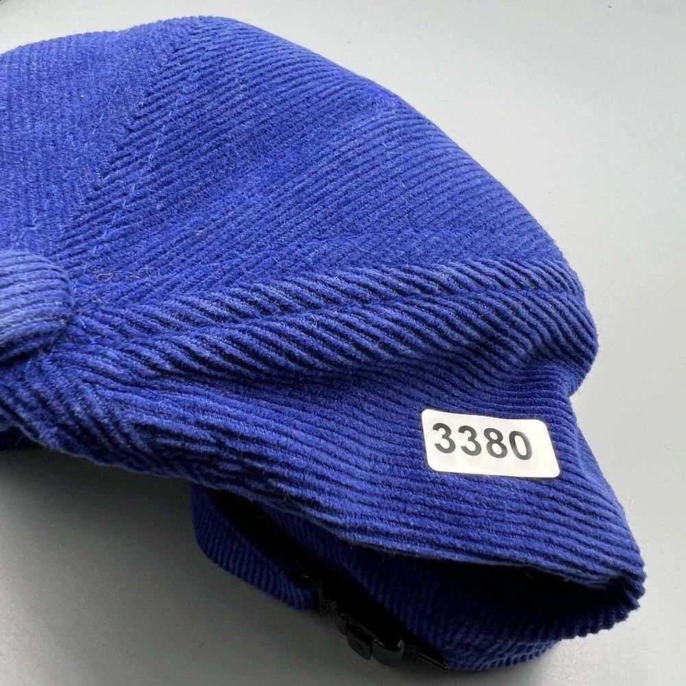 Air Jordan Wings Hat Men Blue Corduroy‎ Jumpman Strap Back Cap